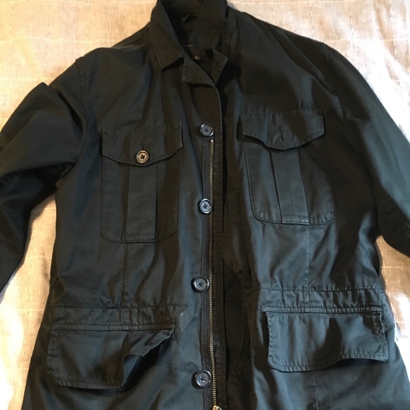 Banana Republic Other - Banana Republic Black military style jacket